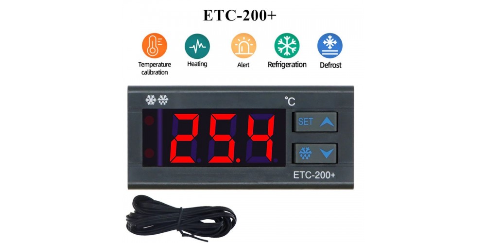 Mini controler de temperatură ETC-200+ 
